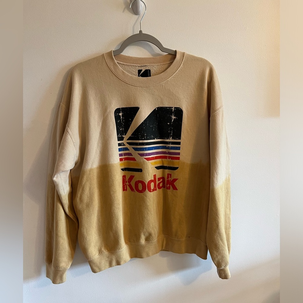 Kodak two-tone crewneck sweatshirt. Size. XL